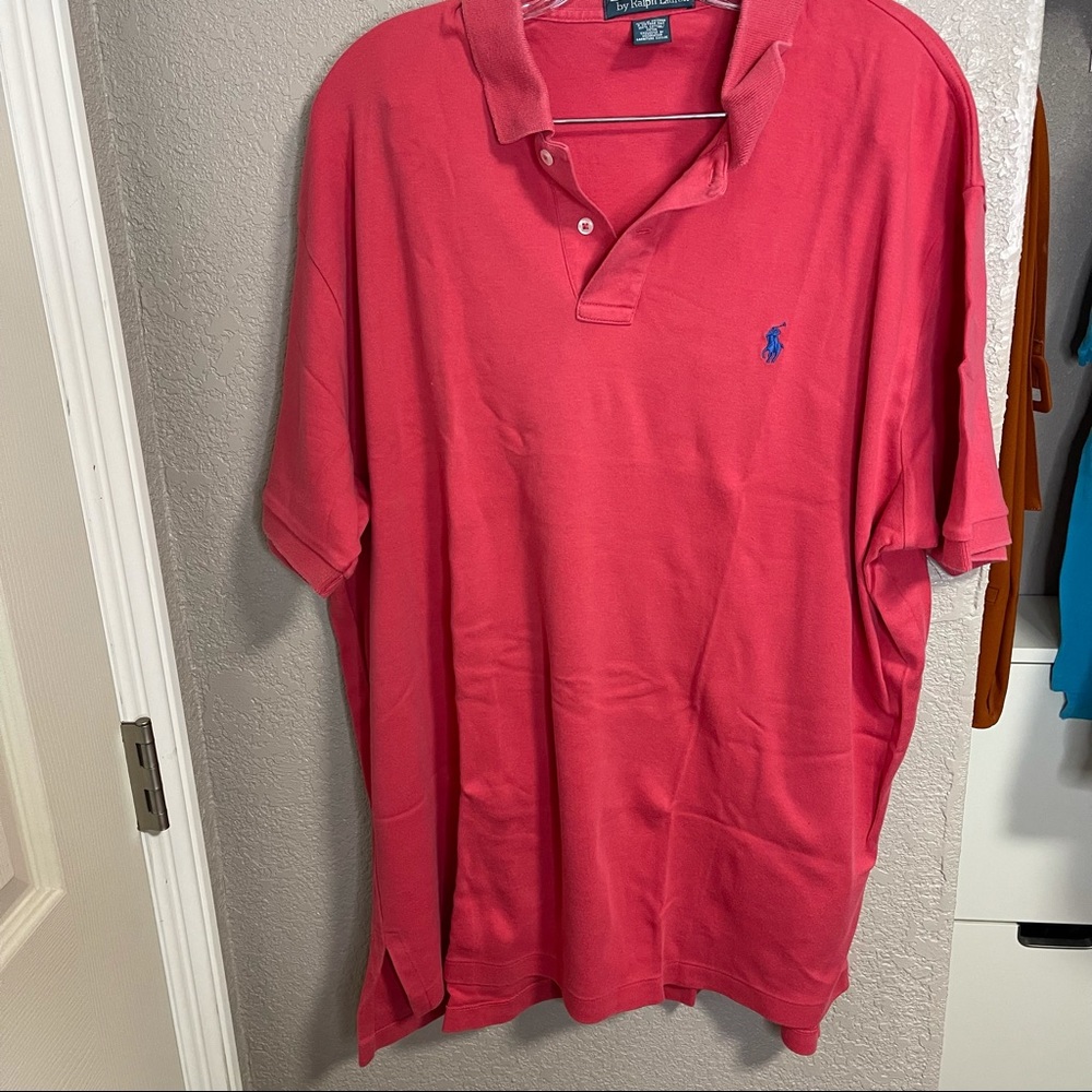 Men’s Red Polo by Ralph Lauren XL
Good Condition